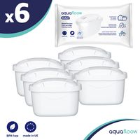 6x filter AquaFloow Maxi pre kanvice Brita, Dafi, AquaPhor, Wessper - náhrada za Brita Maxtra Plus +