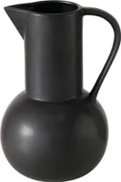 Boltze Dekovasen "Zuky" aus Keramik in schwarz H25cm, Vase