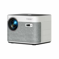 Yaber U11 Full HD nativní 1080p projektor s 450 Lumeny 5G Wifi6 Bluetooth videoprojektor – 150palcová projekční velikost pro domácí kino a venkovní filmy SMART TV