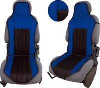 CSC102 - Sitzauflage Sitzpolster Schwarz, Blau