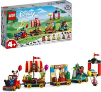LEGO | Disney: Disney Geburtstagszug Set mit Moana, Woody, Peter Pan und Tinker Bell Zug-Spielzeug plus Micky und Minnie Maus, für Kinder ab 4 Jahren, Disney's Serie zum 100. Geburtstag 43212