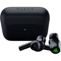 RAZER Hammerhead True Wireless (2nd Gen) - Kabellose Earbuds (In-Ear Ohrhörer, Chroma RGB Beleuchtung, aktive Rauschunterdrückung ANC, ultra-niedrige Latenzen, Lade-Etui) Schwarz