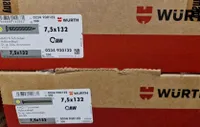 Art. 0234930132 Würth AMO III Schrauben 7,5 x 132 Halbrundkopf Fenstermontage, 100 Stück