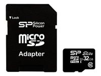 Silicon Power Elite 32GB microSDHC UHS-I - Micro Secure Digital High-Capacity (MicroSDHC)