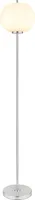 Globo Lighting Stehleuchte Metall Nickel matt, 1x E27