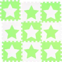 relaxdays Puzzlematte Sterne