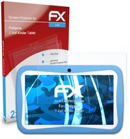 atFoliX FX-Clear 2x Schutzfolie kompatibel mit Padgene 7 Zoll Kinder Tablet Displayschutzfolie