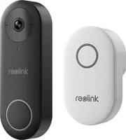 Reolink Video Doorbell WiFi intelligente 2K+ 5 MP Video-Türklingel mit Gong