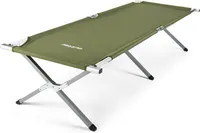 Outtec® Camping bed, Skládací kempinkové lůžko - 203 x 62 x 45 cm - Nosnost skládacího lůžka až 120 kg, kovová trubka 600D, tkanina Oxford Portable