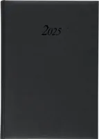 Wochenplaner 2025 / Buchkalender / Größe: 17,2x24cm / Farbe: schwarz