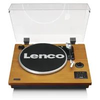 Lenco LS-55WA - Plattenspieler mit Bluetooth®, USB, MP3, Lautsprecher - Holz