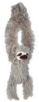 kuscheliges Faultier Junior 50 cm Plüsch grau/weiß