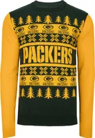 NFL Ugly Sweater XMAS Strick Pullover Green Bay Packers - S