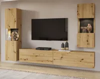 Velká obývací stěna BONA - dub artisan