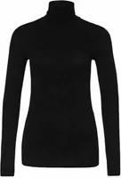 Langarmshirt für Damen in schwarz