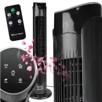 Wentylator kolumnowy EVI BreezeTower32" Wiatrak Stojący Podłogowy JONIZACJA