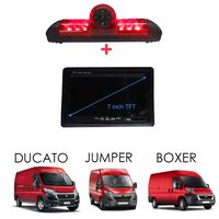 Für Citroën Jumper Fiat Ducato Peugeot Boxer  Rückfahrkamera LED + 7" MONITOR