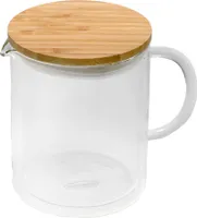 DeLonghi AS00006436 Doppelwandige Glaskanne 750 ml. für Kaffeevollautomaten