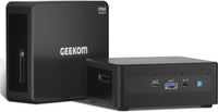 GEEKOM NUC Mini IT12 Mini PC, Intel Core i5-12450H (8 jader, 12 vláken a až 4,4 GHz), 16 GB DDR4 512 GB SSD Windows 11 Pro Mini počítač - 8K | USB4 | WiFi 6E | BT5.2 Notebook