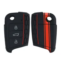 kwmobile Autoschlüssel Hülle kompatibel mit VW Golf 7 MK7 3-Tasten  Autoschlüssel - Hardcover Schutzhülle Schlüsselhülle Cover in Schwarz:  : Elektronik & Foto