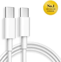 USB-C auf USB-C Schnellladekabel 1 m – Daten- & Ladekabel für iPhone 15, 16, e, Pro, Max, Samsung, Huawei, Xiaomi & mehr – Schnell, stabil & weiß