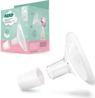 Plastový lievik s prípojkou pre odsávačky mlieka Neno - 24 mm