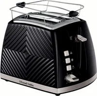 RUSSELL HOBBS Toaster 26391-56 Groove 2-Schlitz schwarz