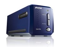 Plustek OpticFilm 8100, 36,8 x 25,4 mm, 7200 x 7200 DPI, Film/Dia, Blau, CCD, LED