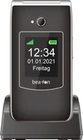 Beafon SL645 inkl. Ladeschale schwarz/silber