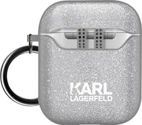 Karl Lagerfeld Kla2Uchgk Airpods 1/2 Cover Czarny/Black Glitter Choupette