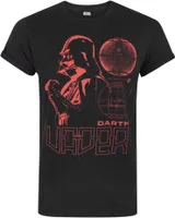 Star Wars Pánske tričko One Darth Vader NS4128 (S) (čierna/červená)