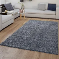 TT Home Teppich Hochflor Wohnzimmer Shaggy Soft Und Flauschig Moderne Unifarbene Designs Größe 120x170 cm