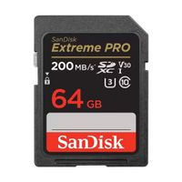 SanDisk Extreme PRO SD Karte 64GB SDXC klass 10 Speicher karte card