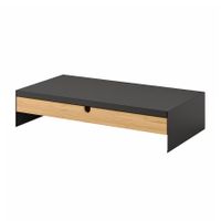 IKEA ELLOVEN Monitorständer mit Schublade Monitorerhöhung Schreibtischaufsatz - Schwarz