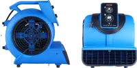 Podlahový ventilátor VEVOR, 1250 ot/min, nastavitelný úhel 0°-90°, 1250 ot/min