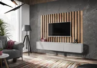 Wohnwand Anbauwand Wohnzimmer Schrankwand VERTI II PGAS mit Push - Click System