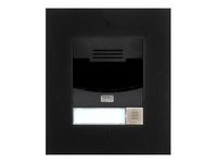 2N IP Solo - IP-Intercom-Station - kabelgebunden - 10/100 Ethernet - Schwarz