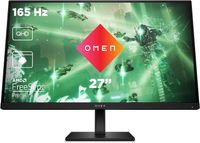 HP OMEN 27q Gaming Monitor - 27 Zoll Bildschirm, QHD Display, 165Hz, AMD FreeSync Premium, 1 ms