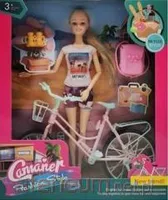 Puppenset mit Fahrrad