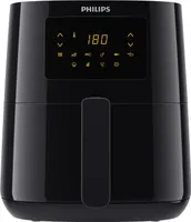 Philips Airfryer Compact 3000 Series, Heißluftfriteuse, 0.8 kg, Touchscreen, energieeffizient, Schwarz (HD9252/90)