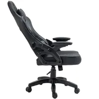 Kraken Krzesła Helios krzesło biurowe ergonomiczne, krzesło obrotowe, krzesło do gier, do 130 kg, czarny