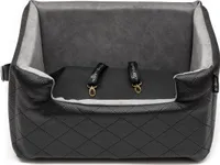 Mia Lux Hundeautositz schwarz L