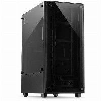 Inter-Tech C-303 Mirror - Full-Tower - PC - Metall - Gehärtetes Glas - Schwarz - ATX,ITX,Micro ATX - 15,5 cm