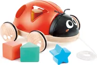 Hape Nachziehtier mit Formensortier Marienkäf