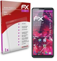 atFoliX FX-Hybrid-Glass Panzerfolie kompatibel mit Sony Xperia 10 II Glasfolie