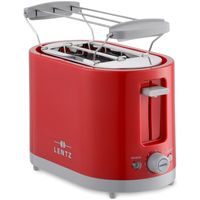 LENTZ 2-Scheiben Toaster Toastautomat Rot 74272