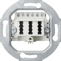 Gira 003302 TAE-Anschlussdose TAE 3 x 6 NFN Einsatz Weiß