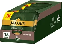 JACOBS Kaffeepad Crema kräftig 193177 18 St./Pack.