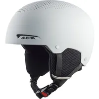 Alpina ZUPO - Sicherer, Stoßabsorbierender, Belüfteter & Schlagfester Skihelm Für Kinder, Grey matt, 48-52 cm