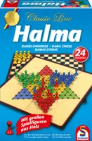 Schmidt Spiele Familienspiel Strategiespiel Halma mit großen Spielfiguren 49217